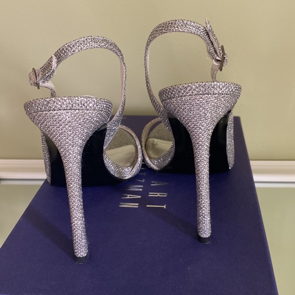 Silver beautiful sandals! - Picture 2 of 3